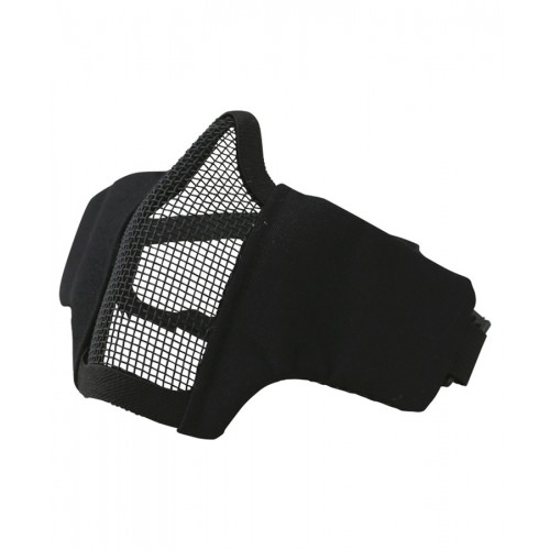 Kombat UK Recon Face Mask (Lower Mesh) (BK), Running around playing airsoft can be a lot of fun - decidedly less fun however is getting shot in the face, especially if you're left with a dentist bill for a chipped tooth